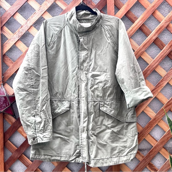 Velvet by Jenny Graham olive green utility jacket - Picture 3 of 12